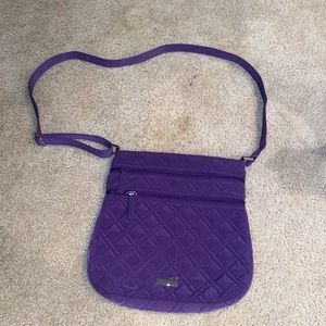Purple Vera Bradley Crossbody bag
